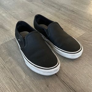 Vans Perf Leather Slip On